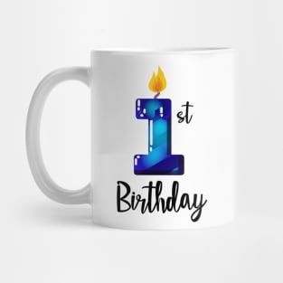 Baby Boy 1st Birthday Cake Smash Photo Shoot Art By Sibia Palace Mug